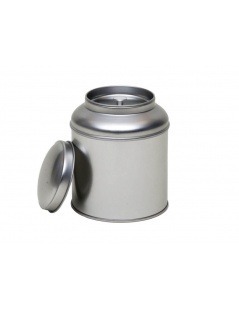 Round Domed Tin Silver - 100g