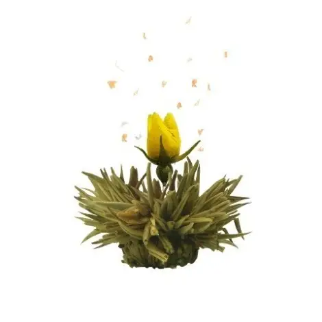 Caixa de Madeira com 12 Flores de Chá | Creano Blooming Teas | Flor de Chá