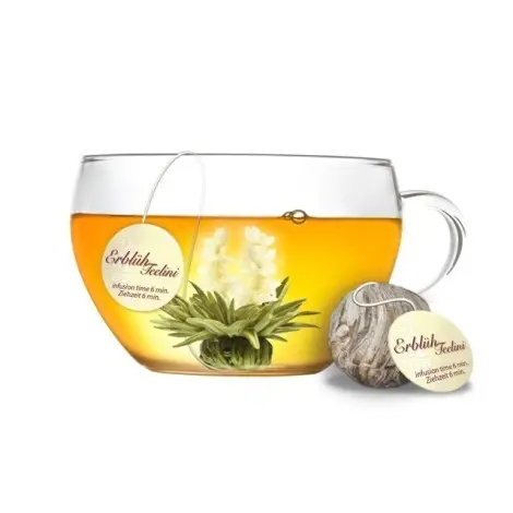 Box with 2 Cups Creano 200ml | For Tea Bag and Tea Flower | Practical