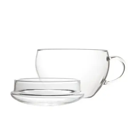 Box with 2 Cups Creano 200ml | For Tea Bag and Tea Flower | Practical