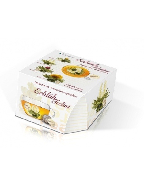 Box Tealini mit 8 Blüten Tee