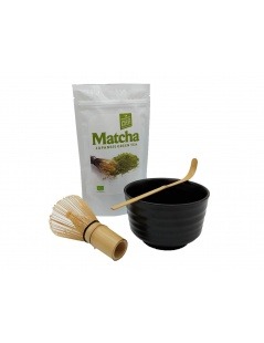 Japanese Matcha Tea Set - Black