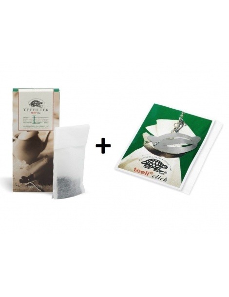 Paper Tea Filters Size L - 100 Units