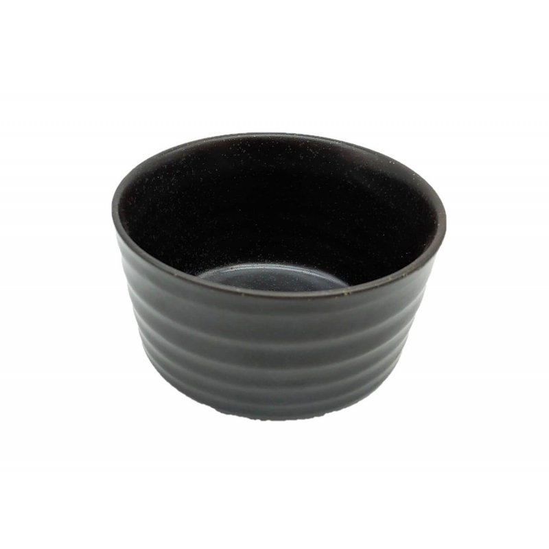Chawan Black - Porcelain...