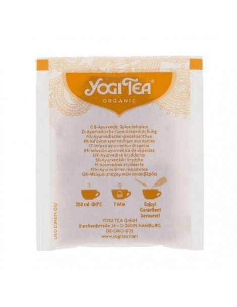 Yogi Tea Bio Licorice - Regaliz - Alcaçuz - 17 Saquetas