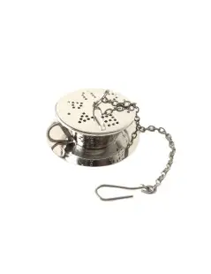 Infusor para Chá em Inox - Chávena com Prato
