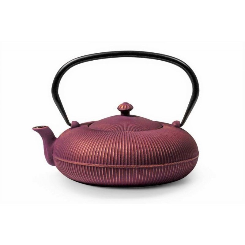 Cast Iron Teapot Ning Bordeaux - 1200ml
