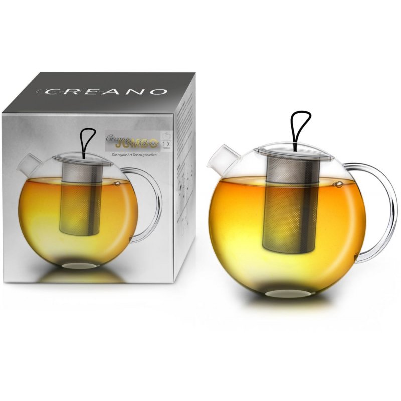 Glass Teapot Jumbo with...