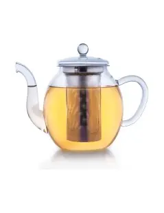 Glass Teapot with Strainer - 1000ml capacity | Creano Blooming Tea Pot