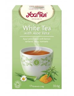 Yogi Tea Té Blanco con Aloe Vera Bio - 17 Bolsitas