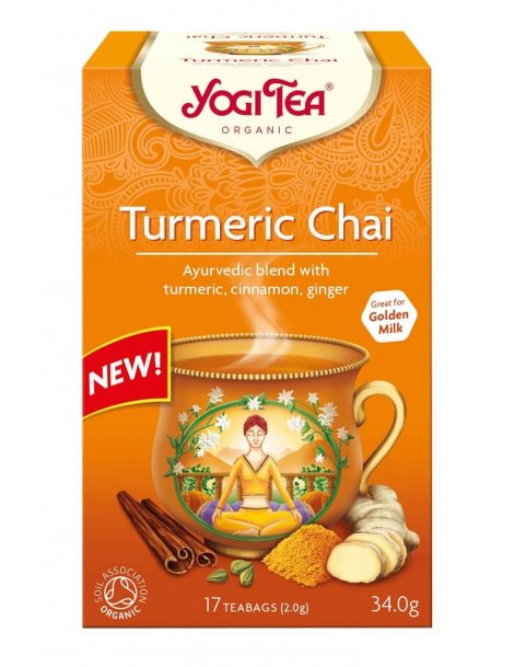 Yogi Tea Turmeric Chai Organic - 17 Bags