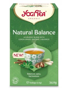 Yogi Tea Equilibrio Natural Ecológico - 17 Bolsitas