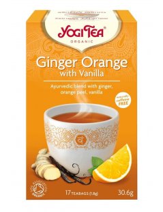 Yogi Tea Ingwer Orange mit Vanille Bio - 17 Beutel