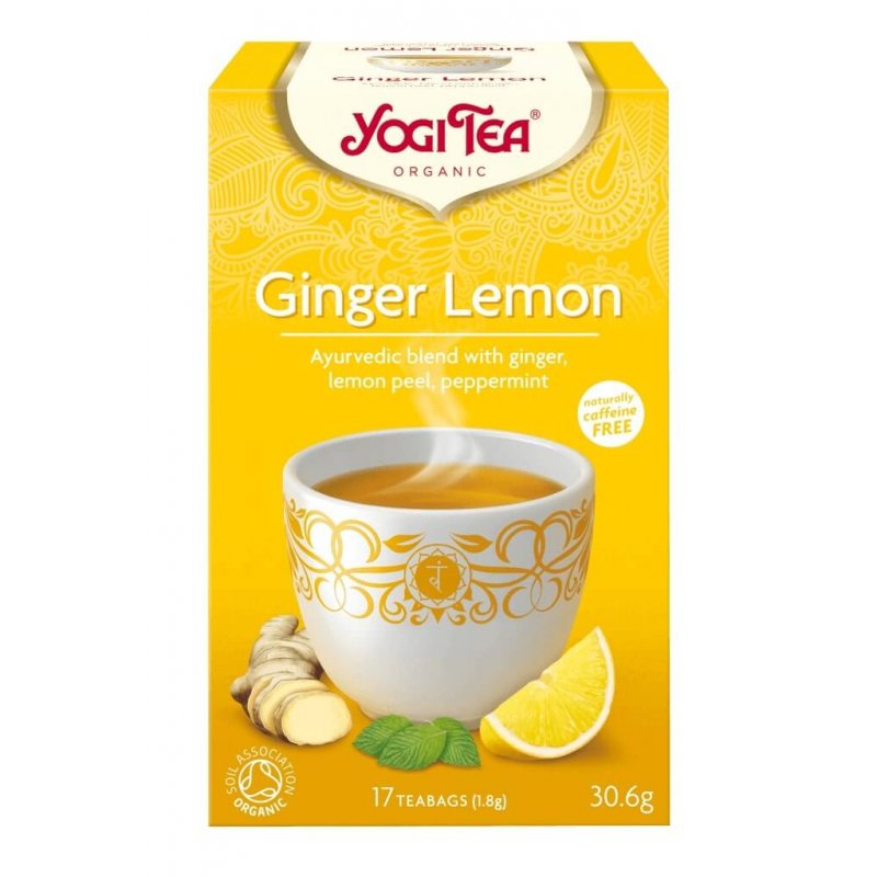 Yogi Tea Ginger Lemon Organic - 17 Bags