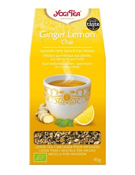 Yogi Tea Ginger Lemon Chai Organic - 90g