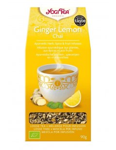 Yogi Tea Gengibre e Limão Chai Bio - 90grs