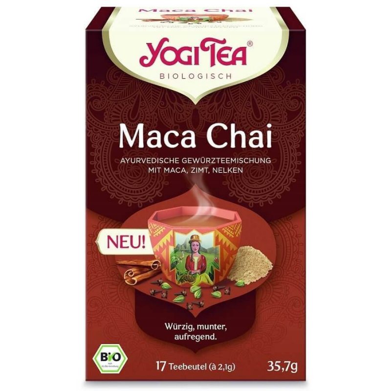 Yogi Tea Chai Maca...