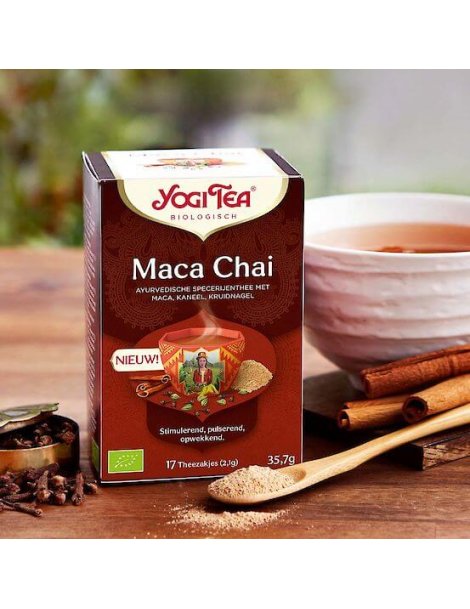 Yogi Tea Maca Chai Bio - 17 Saquetas