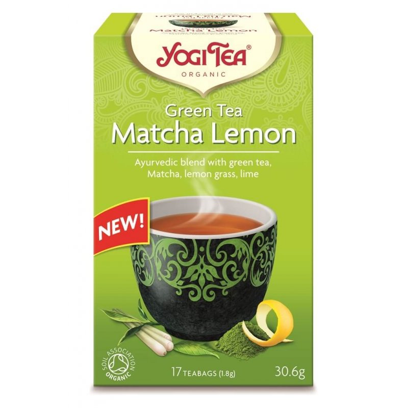 Yogi Tea Matcha and Lemon...