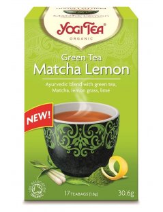 Yogi Tea Matcha e Limão - 17 saquetas