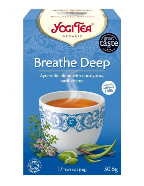 Yogi Tea Respirar Fundo Bio - 17 saquetas