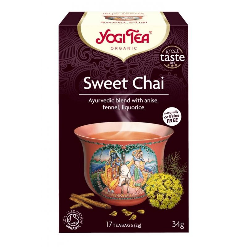Yogi Tea Sweet Chai Bio -...