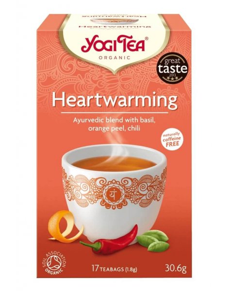 Yogi Tea Heartwarming Organic - 17 Bags
