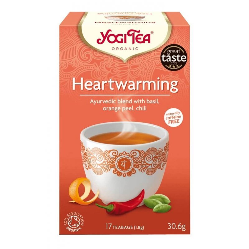 Yogi Tea Heartwarming Organic - 17 Bags