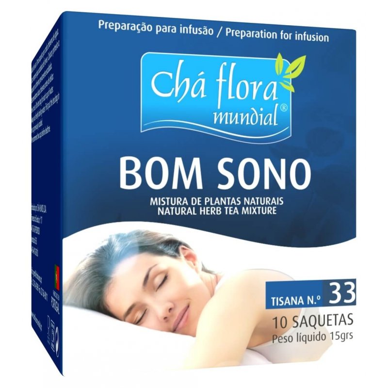Tisana Bom Sono em Saquetas - Chá para dormir
