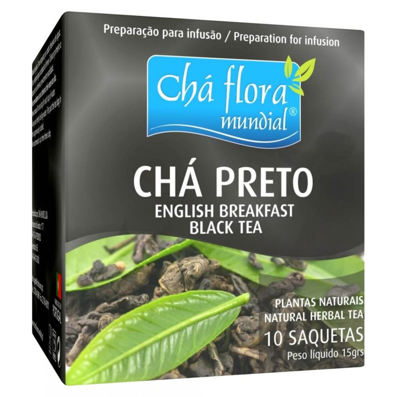Chá Preto Puro - 10 Saquetas
