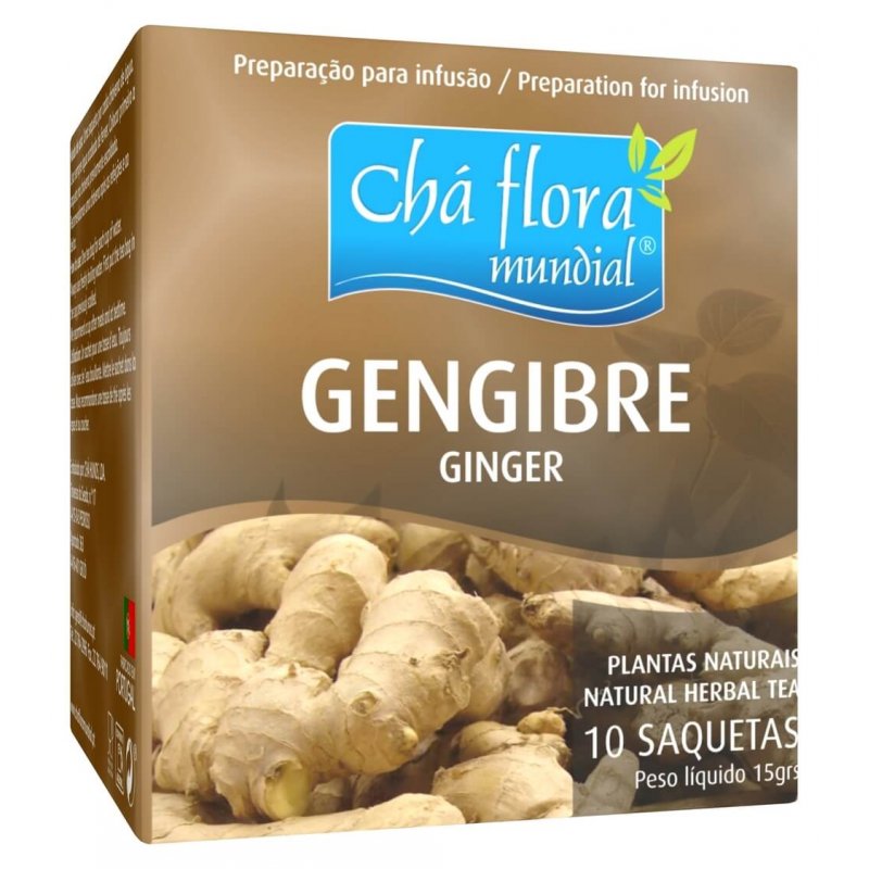 Ginger Root Herbal Tea - 10 Sachets