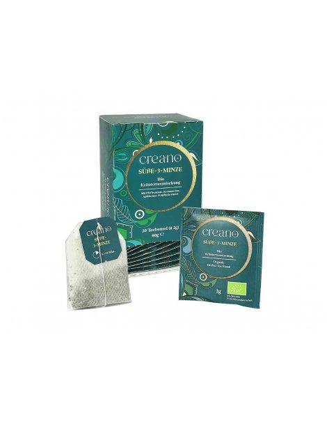 Creano Sweetness 3 Mints Organic Tea - 20 Sachets