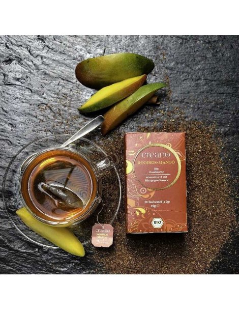 Creano Rooibos Mango Organic Tea - 20 Sachets