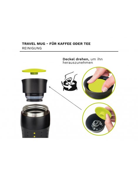 Tasse Isotherme Creano Design Travel Mug - 420 ml