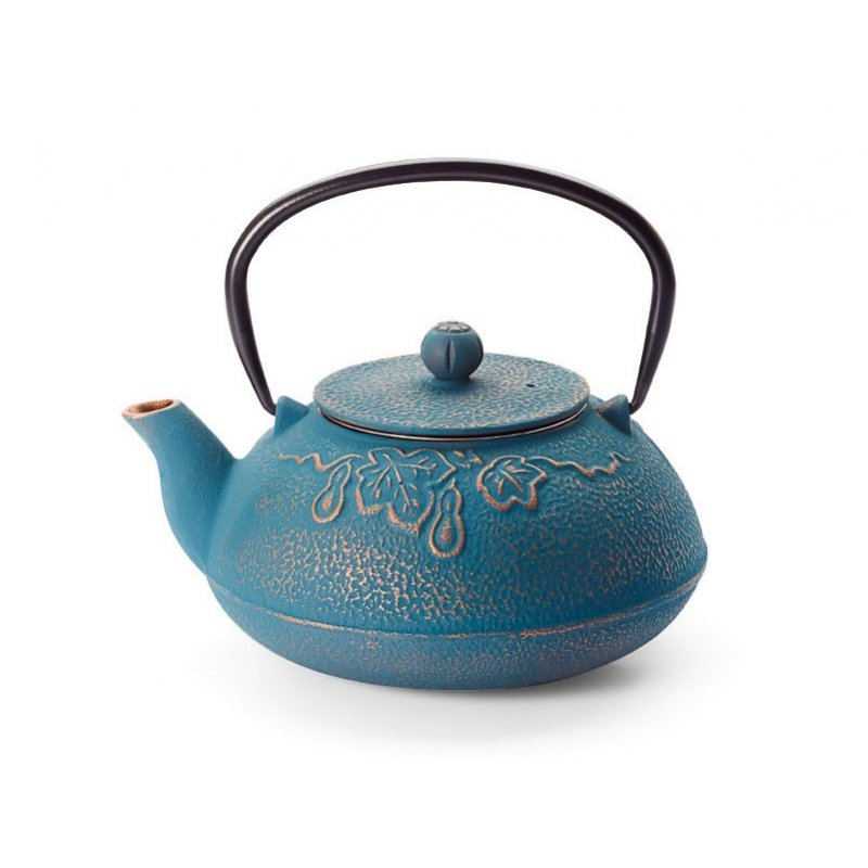 Iron Cast Teapot Blue...