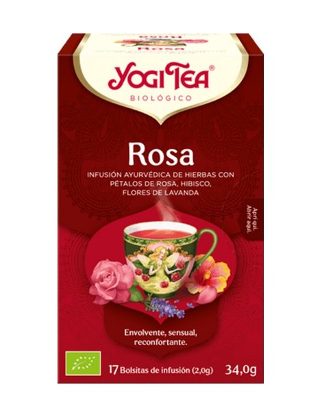 Yogi Tea Rosas Biológico - 17 Bolsitas