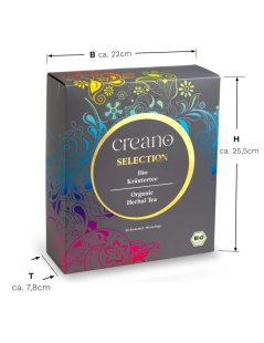 Creano Bio-Kräuter Tee – 90er Mix-Geschenkbox