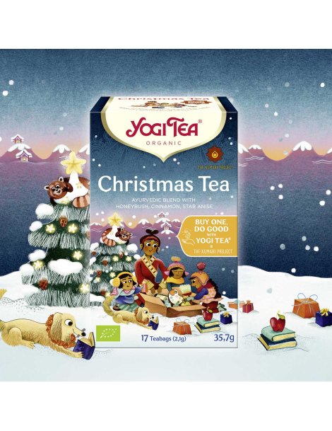 Présentoir Yogi Tea Christmas Mix, 64 pièces