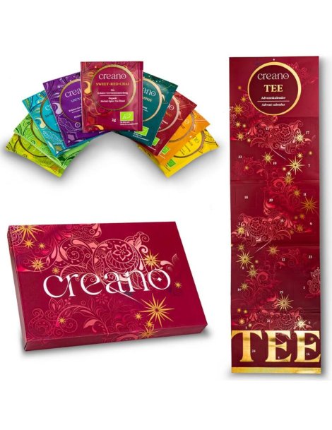 Advent Calendar Set Creano with Organic Teas - 27 Sachets