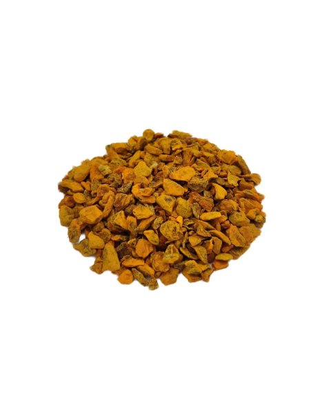 Turmeric root pieces (Curcuma longa)