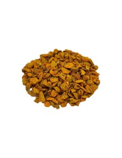 Turmeric root pieces (Curcuma longa)