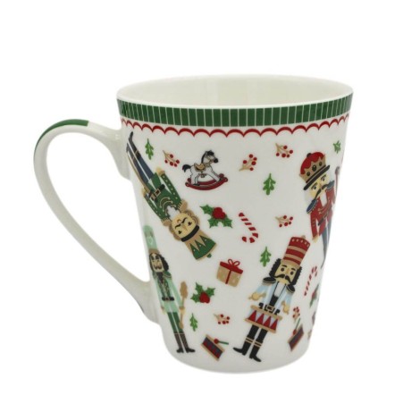 Porcelain Mug "Christmas Gifts" with 300ml resistant to high temperatures