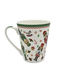 Porcelain Mug "Christmas Gifts" with 300ml resistant to high temperatures