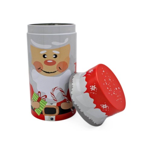 Holly Christmas Tea Tin 150grs is ideal for store Tea, Coffee or Biscuits