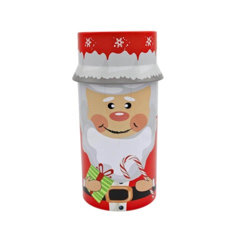 Lata Papá Noel 150grs accesorio perfecto para guardar Té, Café o Galletas