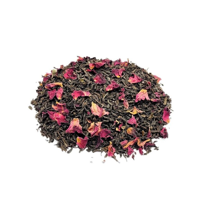 Té Negro Ramo de Rosas