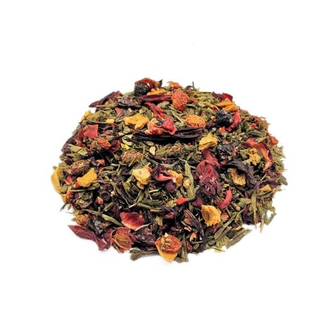 Green Tea with Goji Berries and Açaí