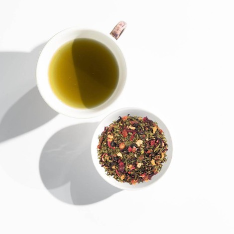 Green Tea with Goji Berries and Açaí