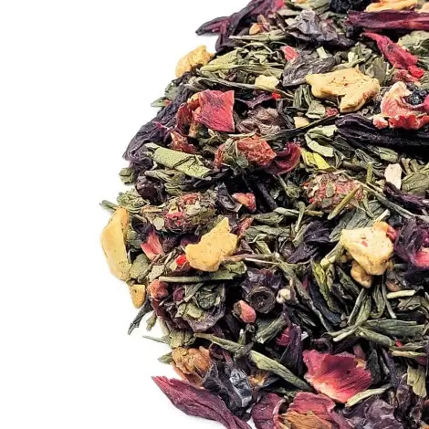 Green Tea with Goji Berries and Açaí