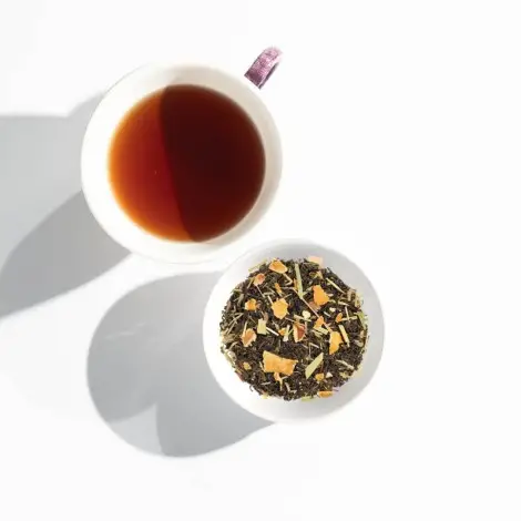 Roter Tee Pu-Erh Zitrone & Minze